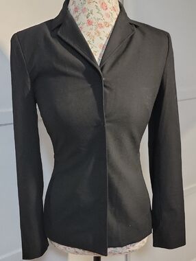 Ann Taylor Classic Black Women's Blazer Jacket Size 2P